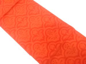 アンティーク　草花模様織り出し名古屋帯（着用可）